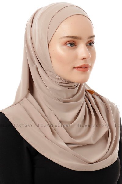 Esma - Hijab Amira Beige - Firdevs