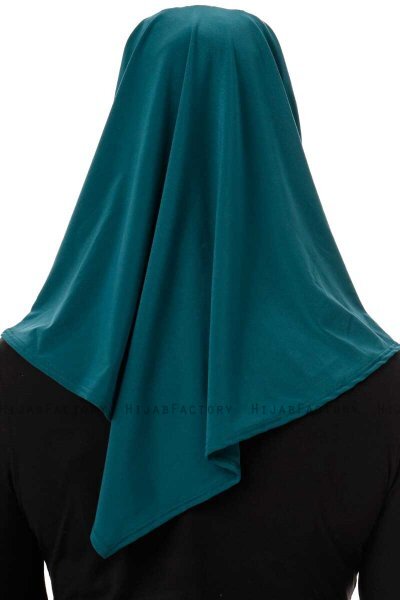 Esma - Hijab Amira Verde Oscuro - Firdevs