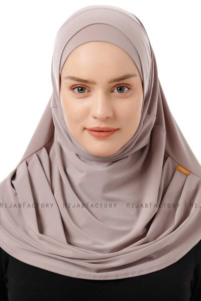 Esma - Hijab Amira Piedra Gris - Firdevs