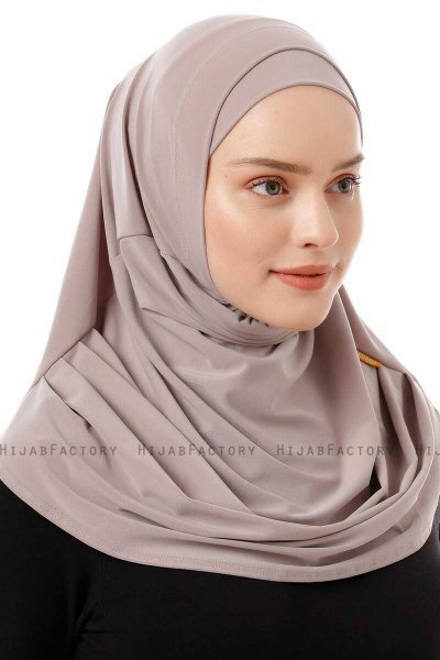 Esma - Hijab Amira Piedra Gris - Firdevs