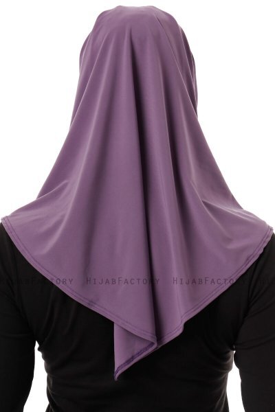 Esma - Hijab Amira Morado Oscuro - Firdevs