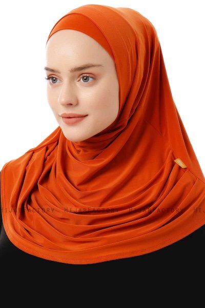 Esma - Hijab Amira Naranja - Firdevs