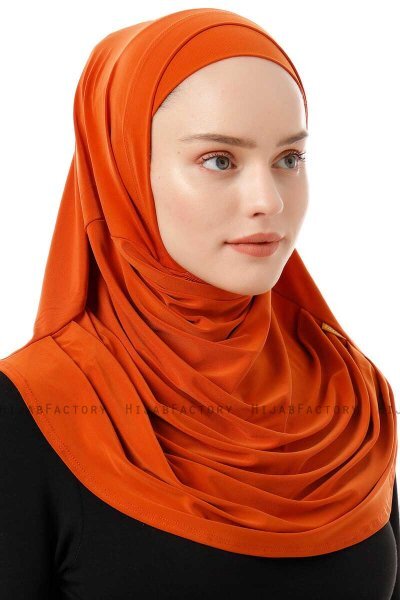 Esma - Hijab Amira Naranja - Firdevs