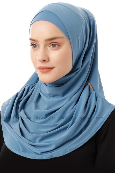 Esma - Hijab Amira Índigo - Firdevs
