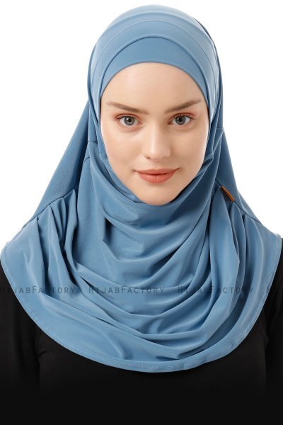 Esma - Hijab Amira Índigo - Firdevs