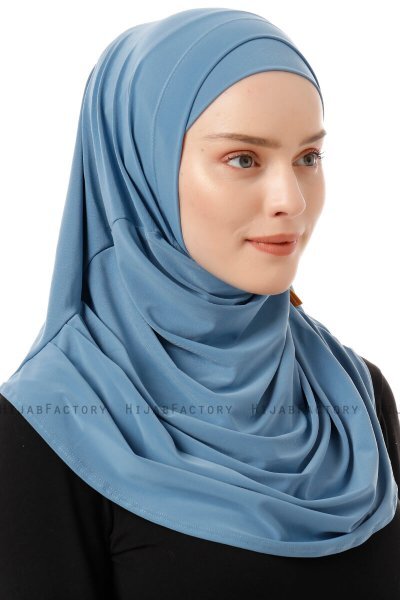 Esma - Hijab Amira Índigo - Firdevs