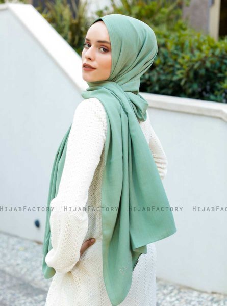 Emira - Hijab Verde Claro - Sal Evi