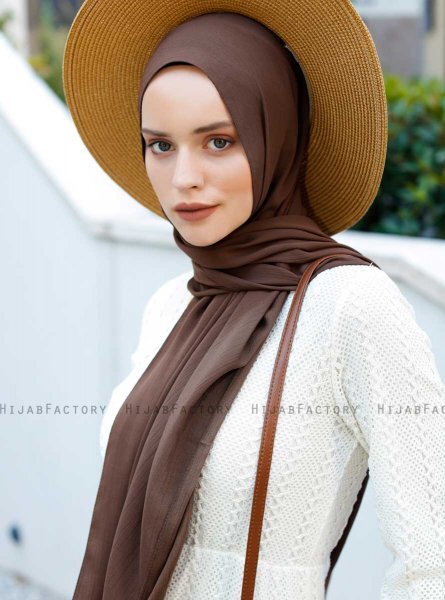 Emira - Hijab Marron Oscuro - Sal Evi