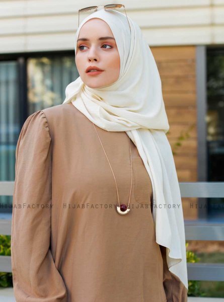 Emira - Hijab Crema - Sal Evi