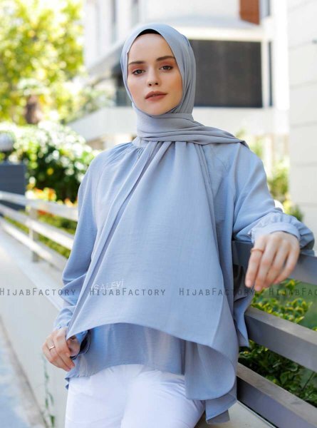 Emira - Hijab Gris Claro - Sal Evi