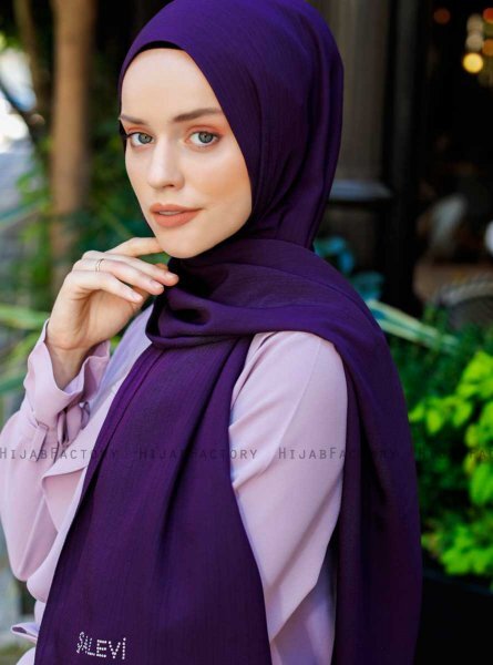 Emira - Hijab Morado Oscuro - Sal Evi