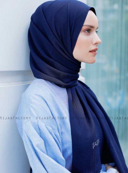 Emira - Hijab Azul Marino - Sal Evi