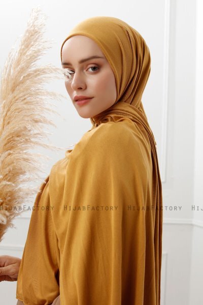 Sibel - Hijab Jersey Mostaza