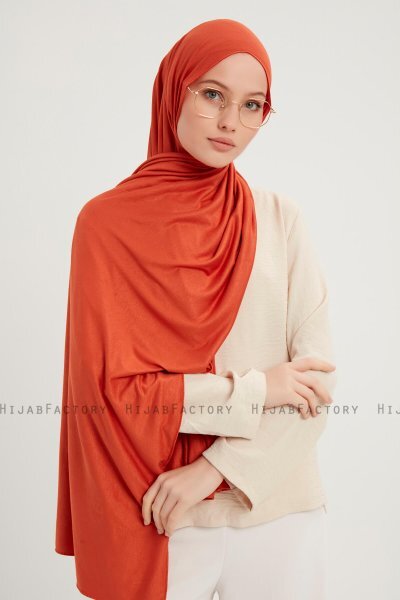 Sibel - Hijab Jersey Naranja
