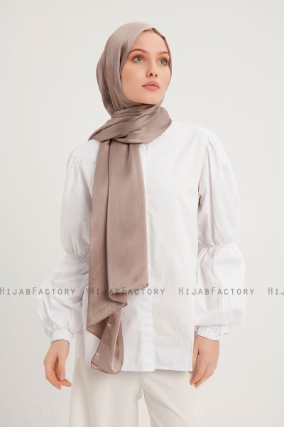 Berrak - Hijab Janjanli Taupe