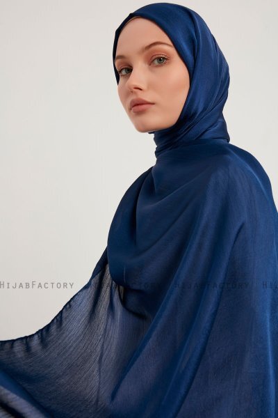 Berrak - Hijab Janjanli Azul Marino