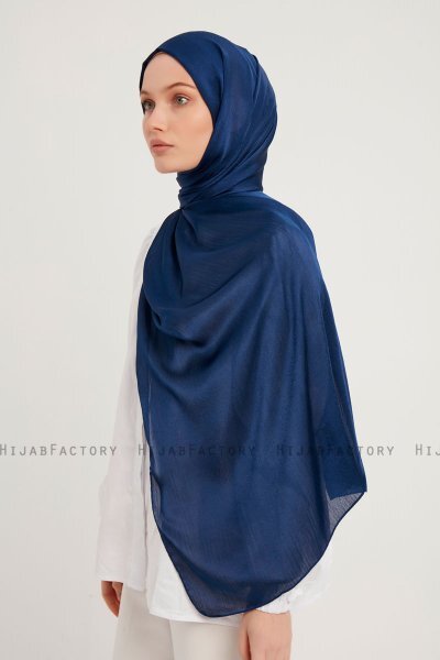 Berrak - Hijab Janjanli Azul Marino