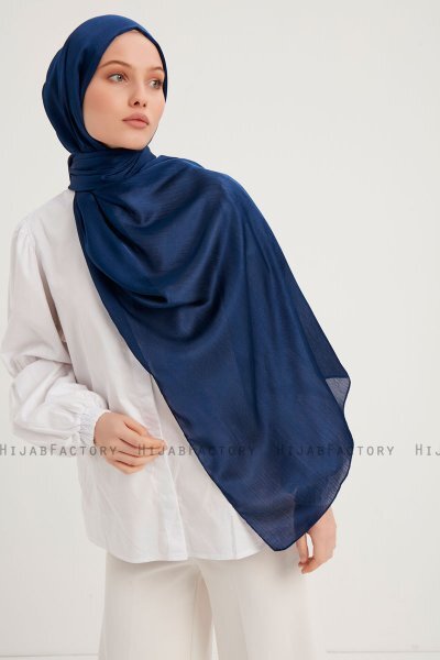 Berrak - Hijab Janjanli Azul Marino