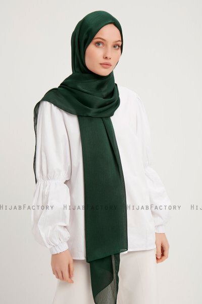 Berrak - Hijab Janjanli Verde Oscuro