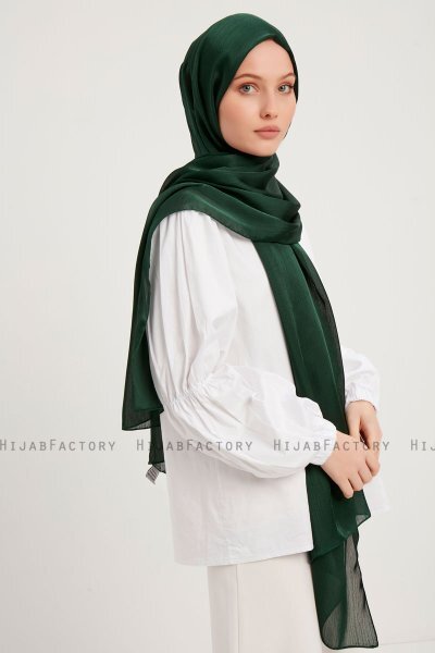 Berrak - Hijab Janjanli Verde Oscuro