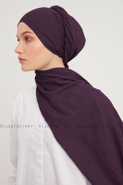 Afet - Hijab Comfort Morado Oscuro