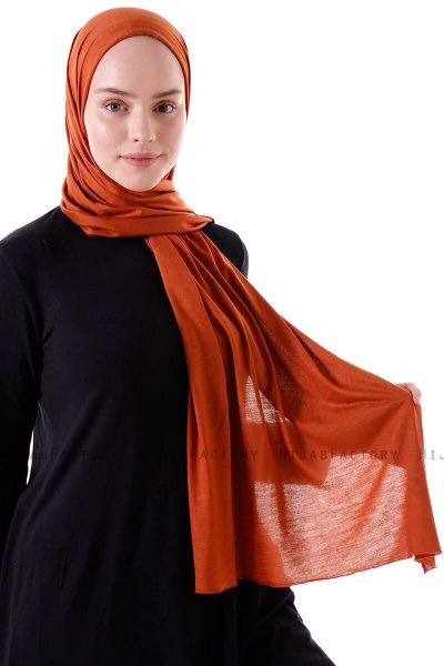Seda - Hijab Jersey Ladrillo - Ecardin
