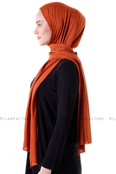 Seda - Hijab Jersey Ladrillo - Ecardin