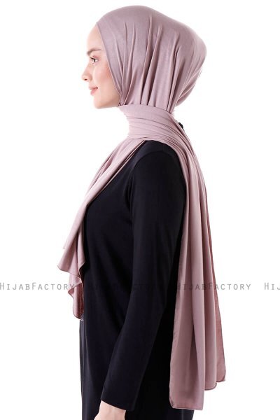 Seda - Hijab Jersey Piedra Gris - Ecardin
