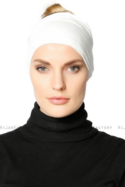 Cemre - Bandana Pañuelo Crema