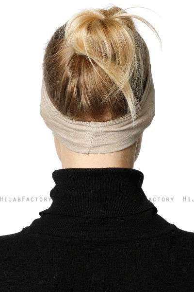 Cemre - Bandana Pañuelo Taupe Claro