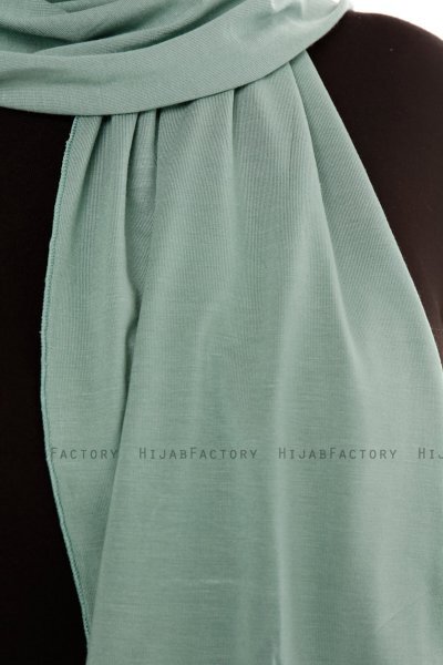 Melek - Hijab Jersey Premium Verde - Ecardin