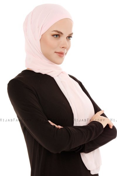 Derya - Hijab Práctico Chiffon Polvo