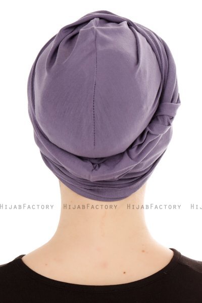 Belinay - Turbante Morado Oscuro - Ecardin