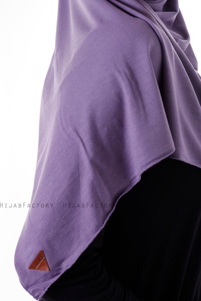 Hanfendy - Hijab One-Piece Práctico Morado Oscuro
