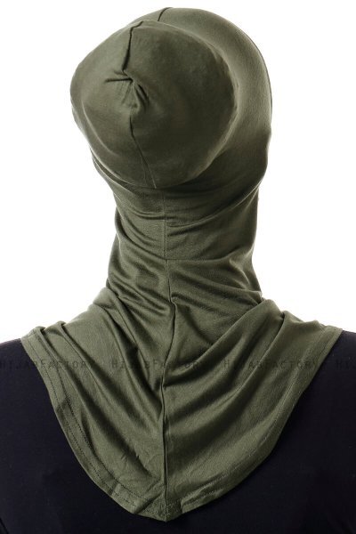 Damla - Pañuelo Máscara Ninja Hijab Caqui