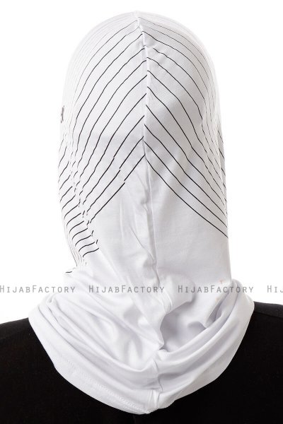 Babe Cross - Hijab Al Amira One-Piece Blanco
