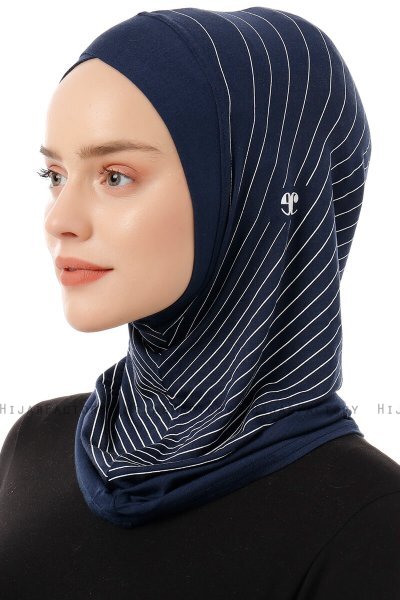 Babe Cross - Hijab Al Amira One-Piece Azul Marino
