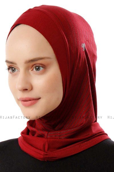 Babe Cross - Hijab Al Amira One-Piece Burdeos