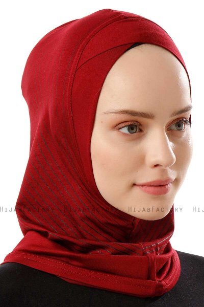 Babe Cross - Hijab Al Amira One-Piece Burdeos