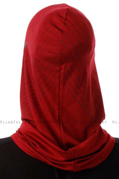 Babe Cross - Hijab Al Amira One-Piece Burdeos