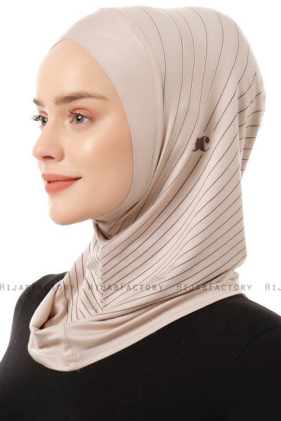 Babe Cross - Hijab Al Amira One-Piece Taupe Claro