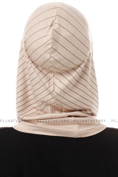 Babe Cross - Hijab Al Amira One-Piece Taupe Claro