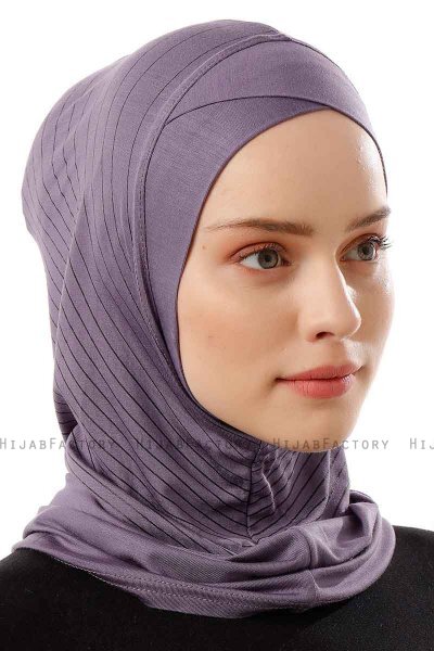Babe Cross - Hijab Al Amira One-Piece Púrpura