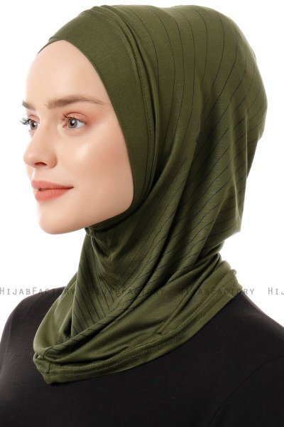 Babe Cross - Hijab Al Amira One-Piece Caqui