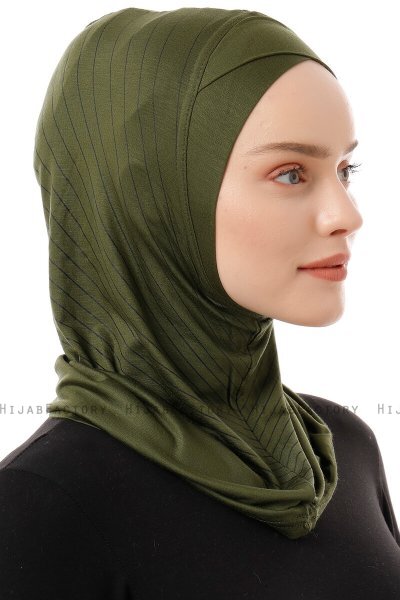 Babe Cross - Hijab Al Amira One-Piece Caqui