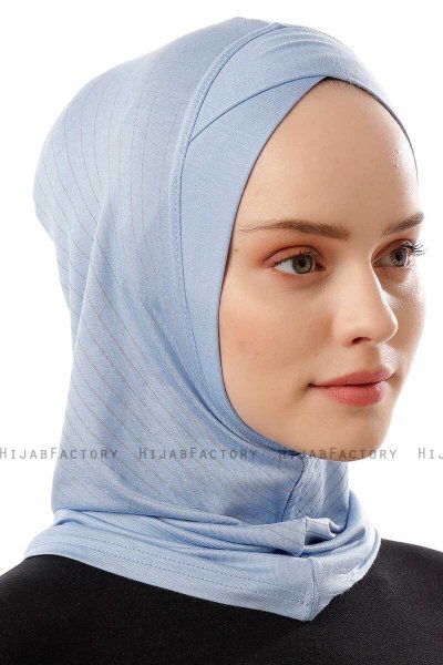 Babe Cross - Hijab Al Amira One-Piece Azul Claro