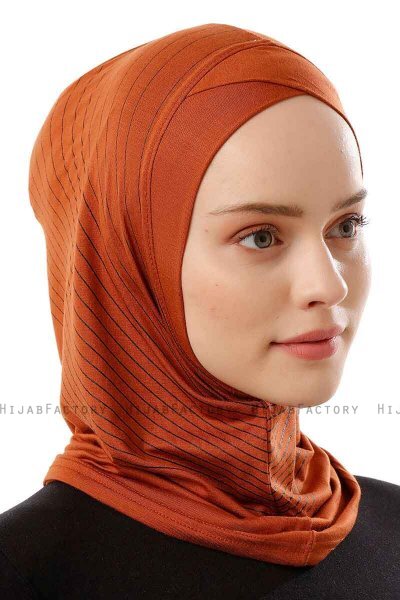Babe Cross - Hijab Al Amira One-Piece Ladrillo