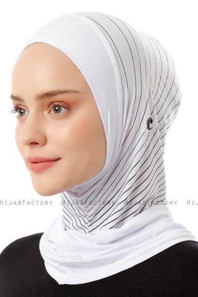 Babe Plain - Hijab Al Amira One-Piece Blanco