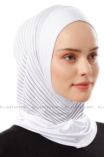 Babe Plain - Hijab Al Amira One-Piece Blanco