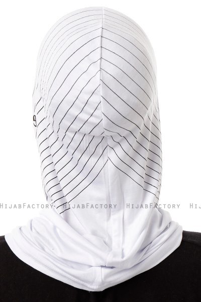 Babe Plain - Hijab Al Amira One-Piece Blanco